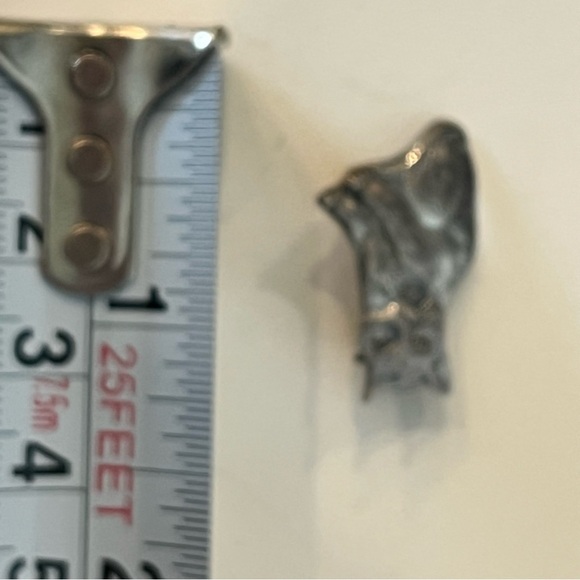 Vintage Sterling Silver Cat Brooch - Picture 5 of 5